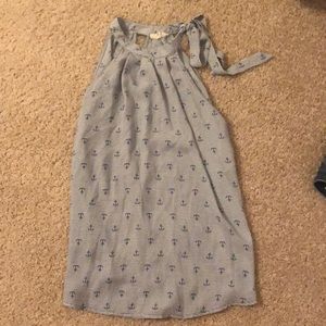 Old navy anchor halter top